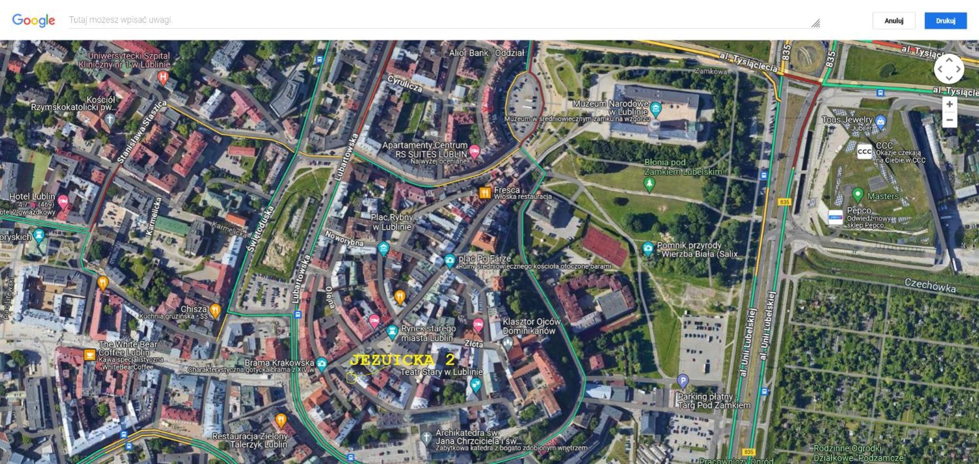 Apartment Jezuicka 2 Stare Old Town Lublin